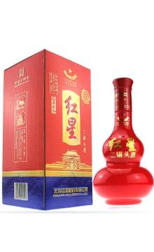 北京特产 红星二锅头 53度500ml 经典柔和 清香型高度白酒