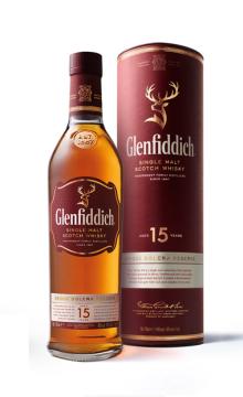 格兰菲迪15年单一麦芽威士忌 
