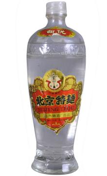 陈年老酒 北京特曲 90年代前期 清香型 55度 490ml