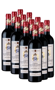 豪酒汇（国内送货）拉图嘉丽干红葡萄酒2015期酒 整箱（12瓶）
